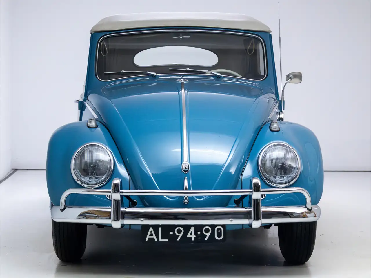 Volkswagen Kever Matching Numbers | Originele L390 Gulf Blue | Volk, foto 3