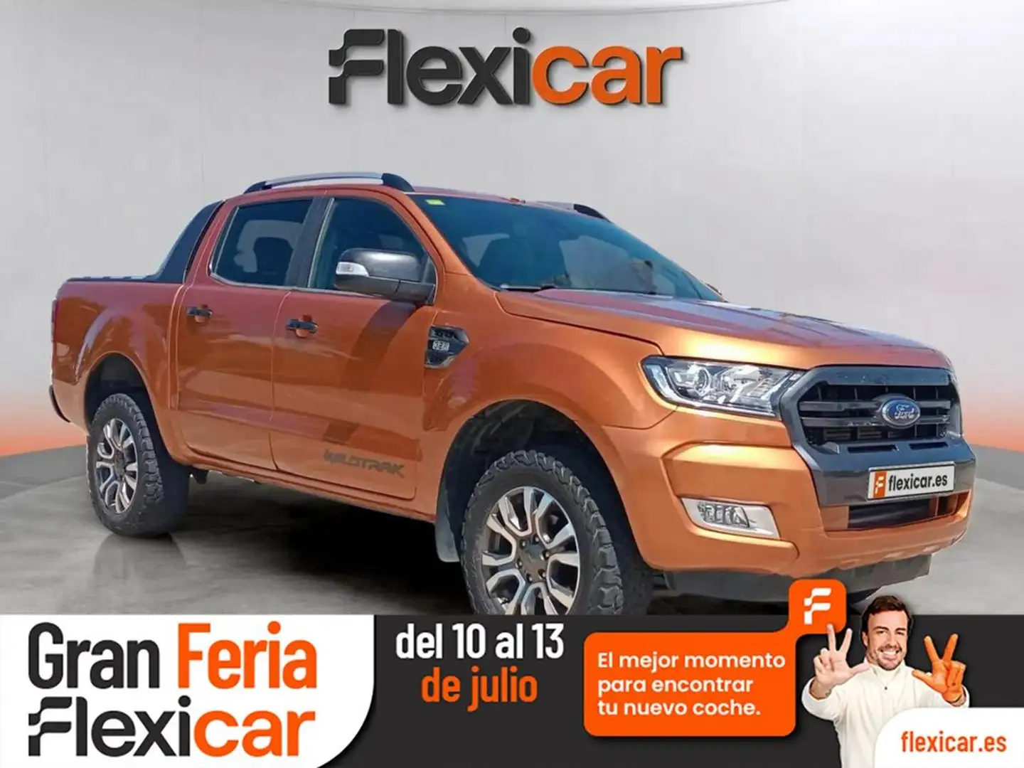 Ford Ranger 3.2 TDCi 200CV 4x4 Dob Cab Wildtrack Naranja - 1