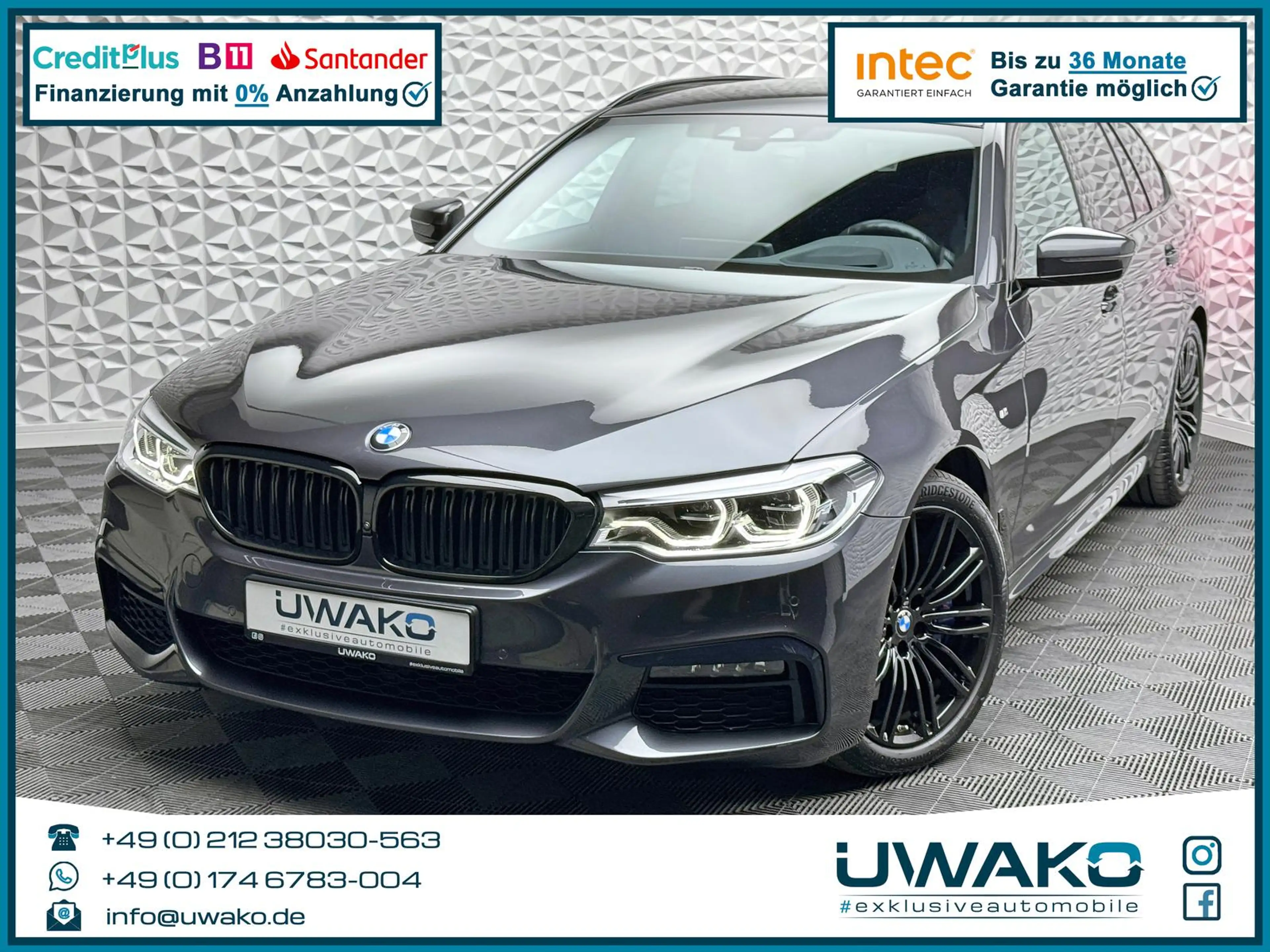 BMW 540 d*XDRIVE*M-PAKET*AHK*H&K*LIVE*360°HUD*KEYL*DAB