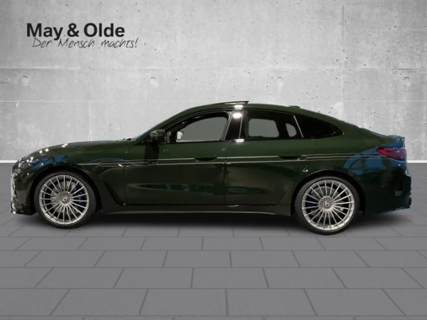 Alpina B4 GT Gran Coupe Nr. 11 Standh. HeadUp Merino H/K Grün - 2