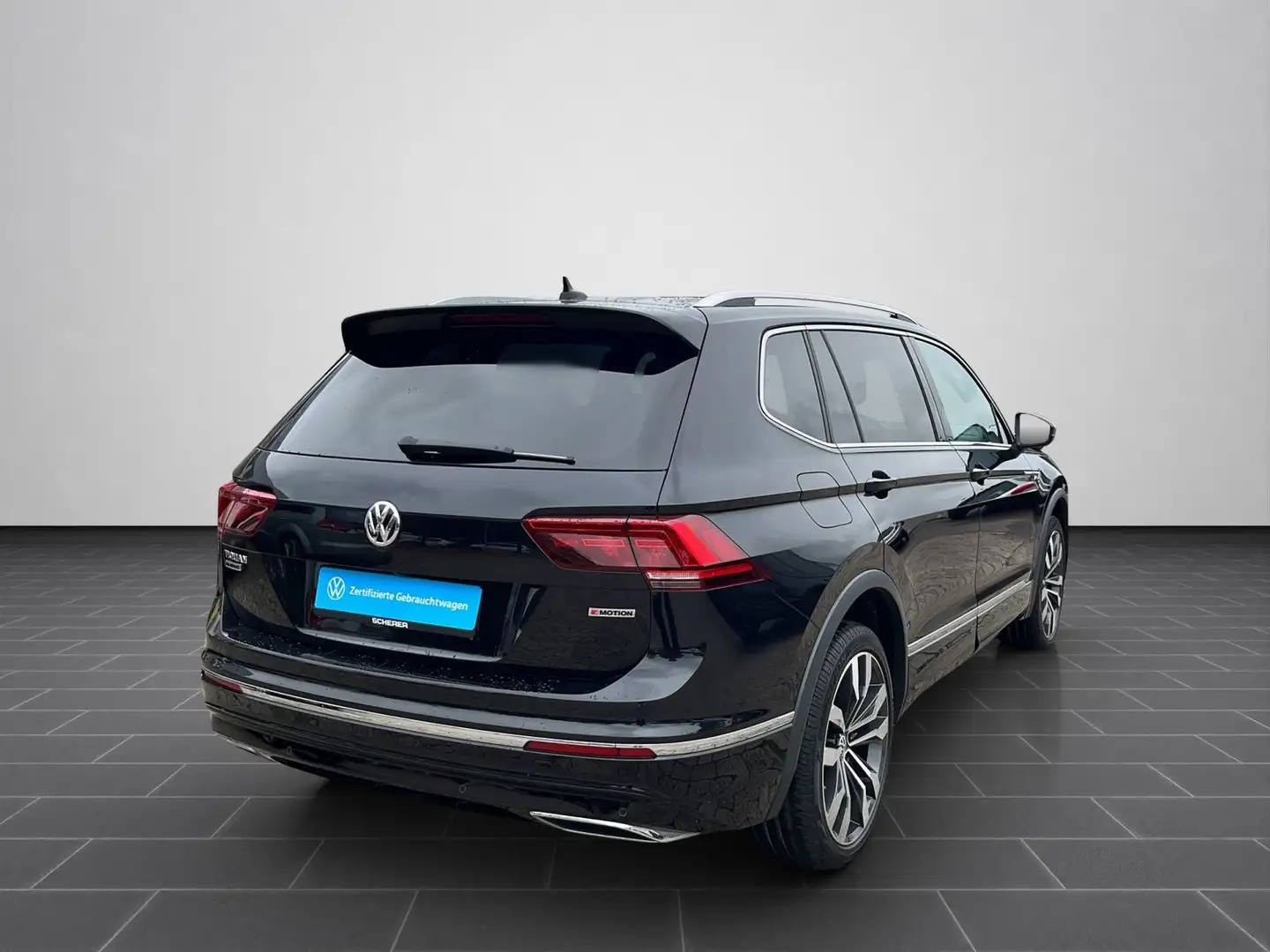 Volkswagen Tiguan Allspace Highline 2.0 TDI R-Line 4M 360°K Nero - 2