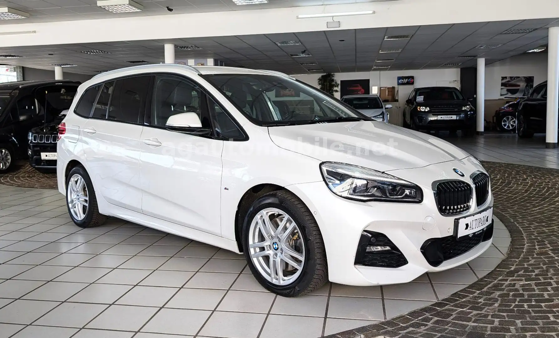 BMW 218 218d xDrive Gran Tourer M-Sport LED-Adaptiv HUD Blanc - 1