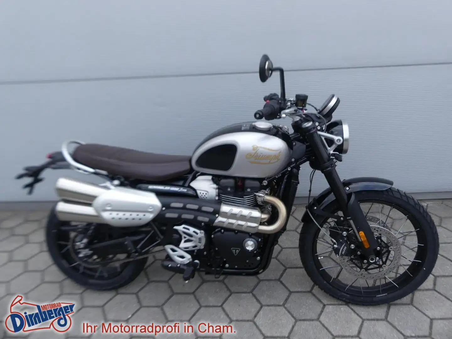 Triumph Scrambler 1200 X Icon Edition Modell 2025 Silber - 1