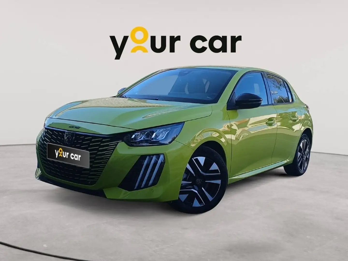 Peugeot 208 Allure Puretech 100 Jaune - 1