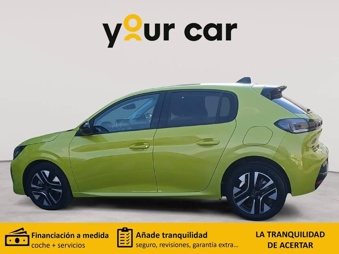 Peugeot 208 Allure Puretech 100 Jaune - 2