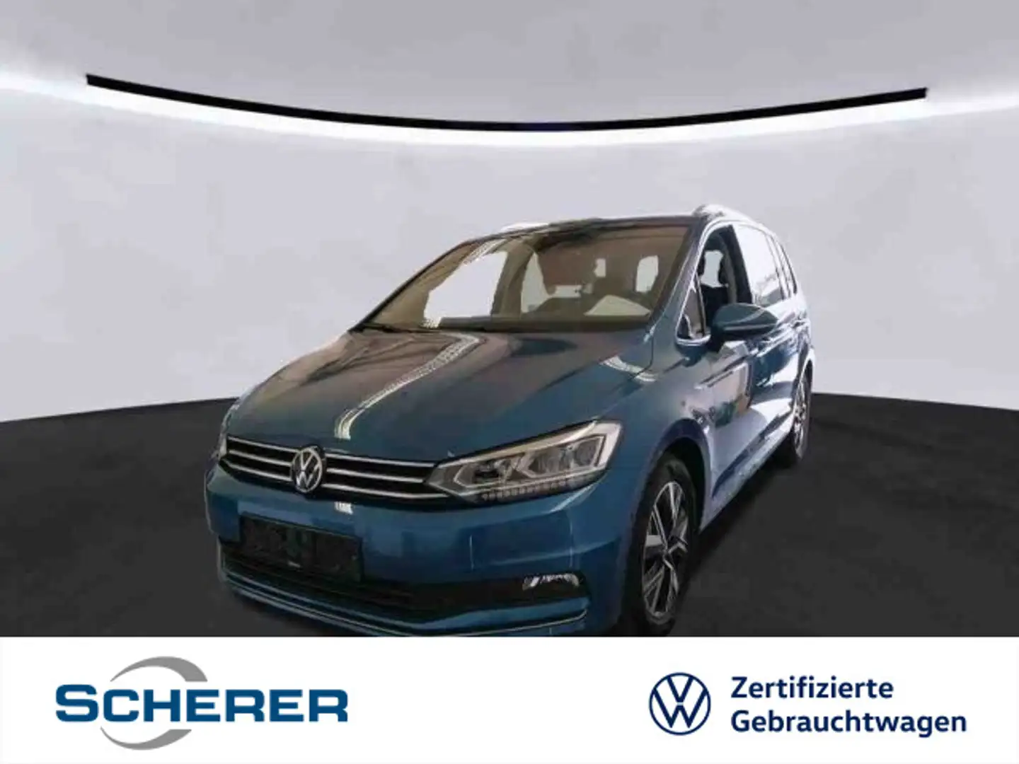 Volkswagen Touran Highline 2.0 TDI DSG LED NAVI RFK AHK Blau - 1