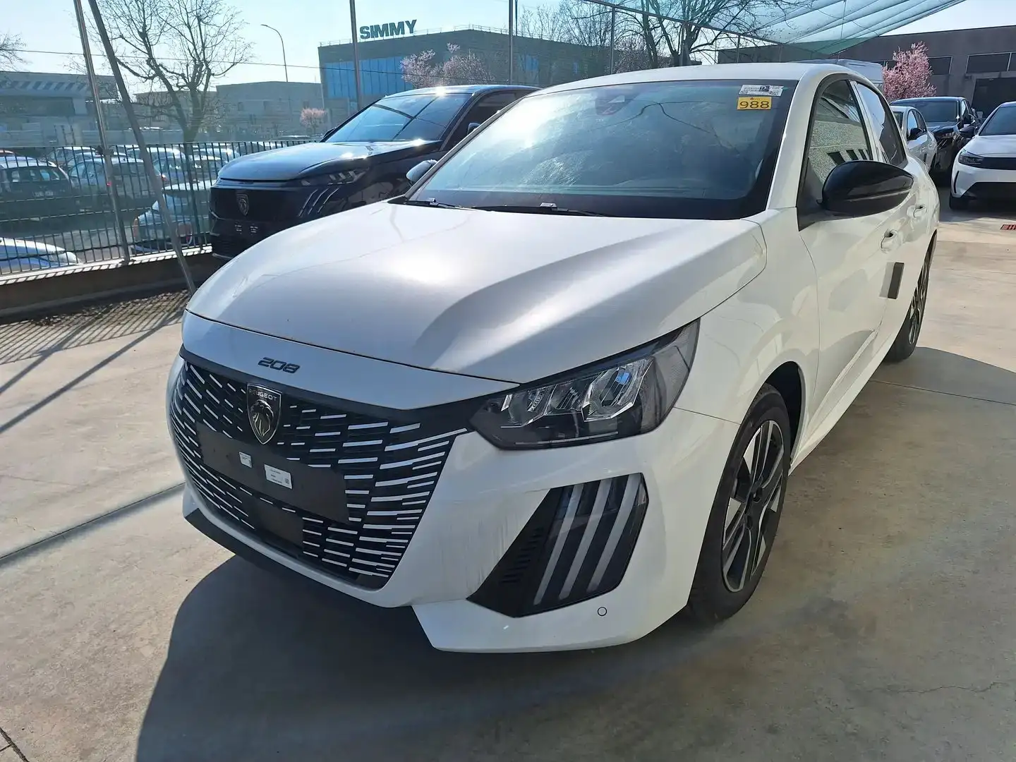 Peugeot 208 1.2 puretech Allure 100cv KM ZERO PRONTA CONSEGNA Bianco - 1