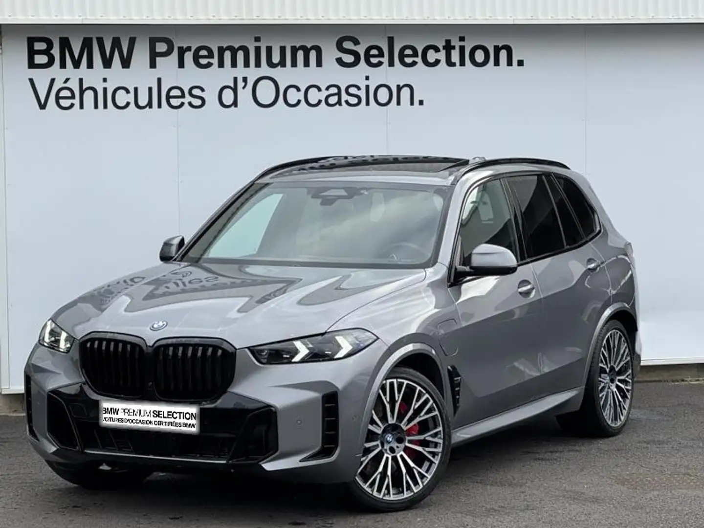BMW X5 xDrive50e 489ch M Sport Gris - 1