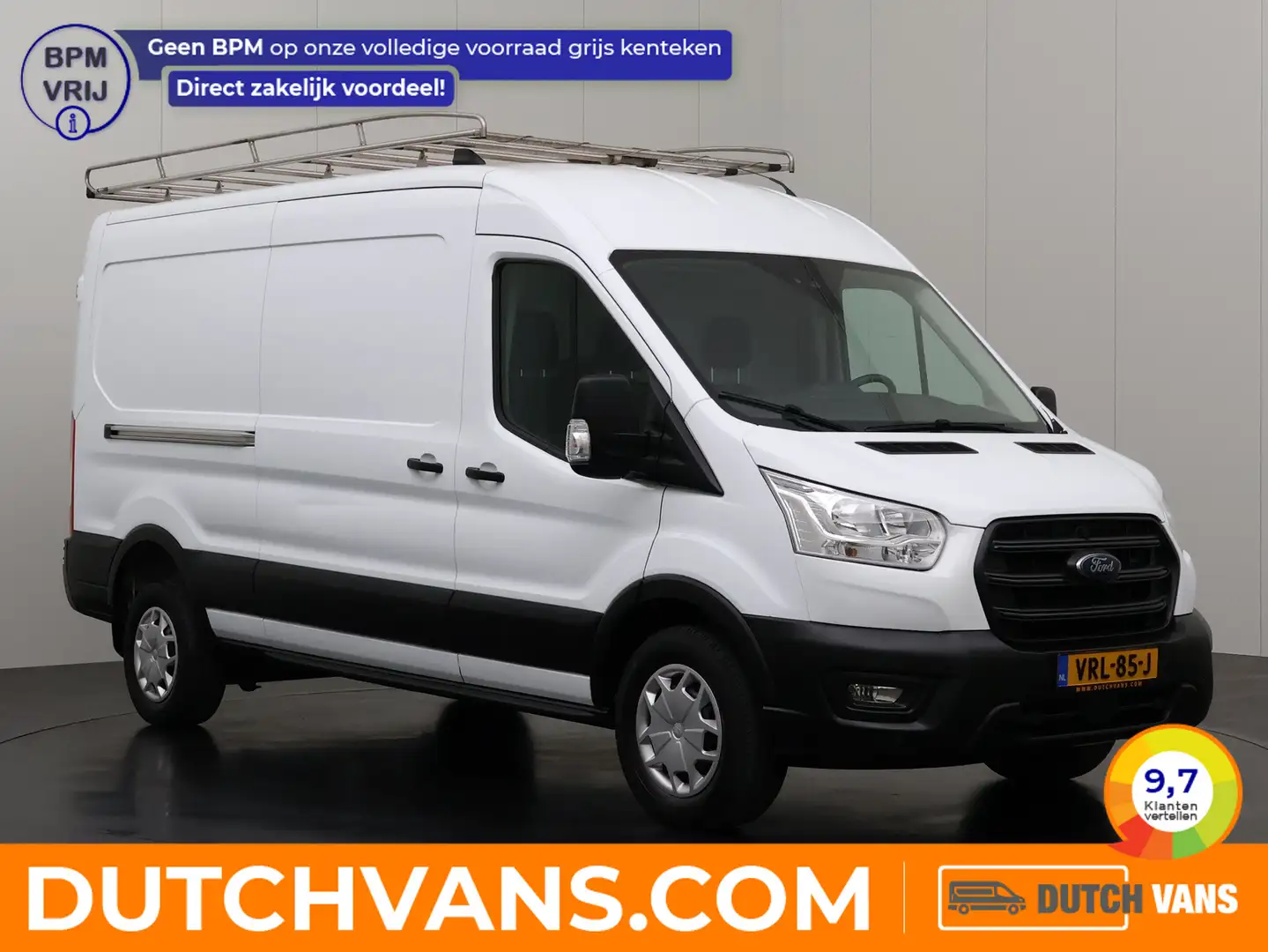 Ford Transit 2.0TDCI L3H2 Imperiaal | Trekhaak | Airco | Cruise Blanc - 1