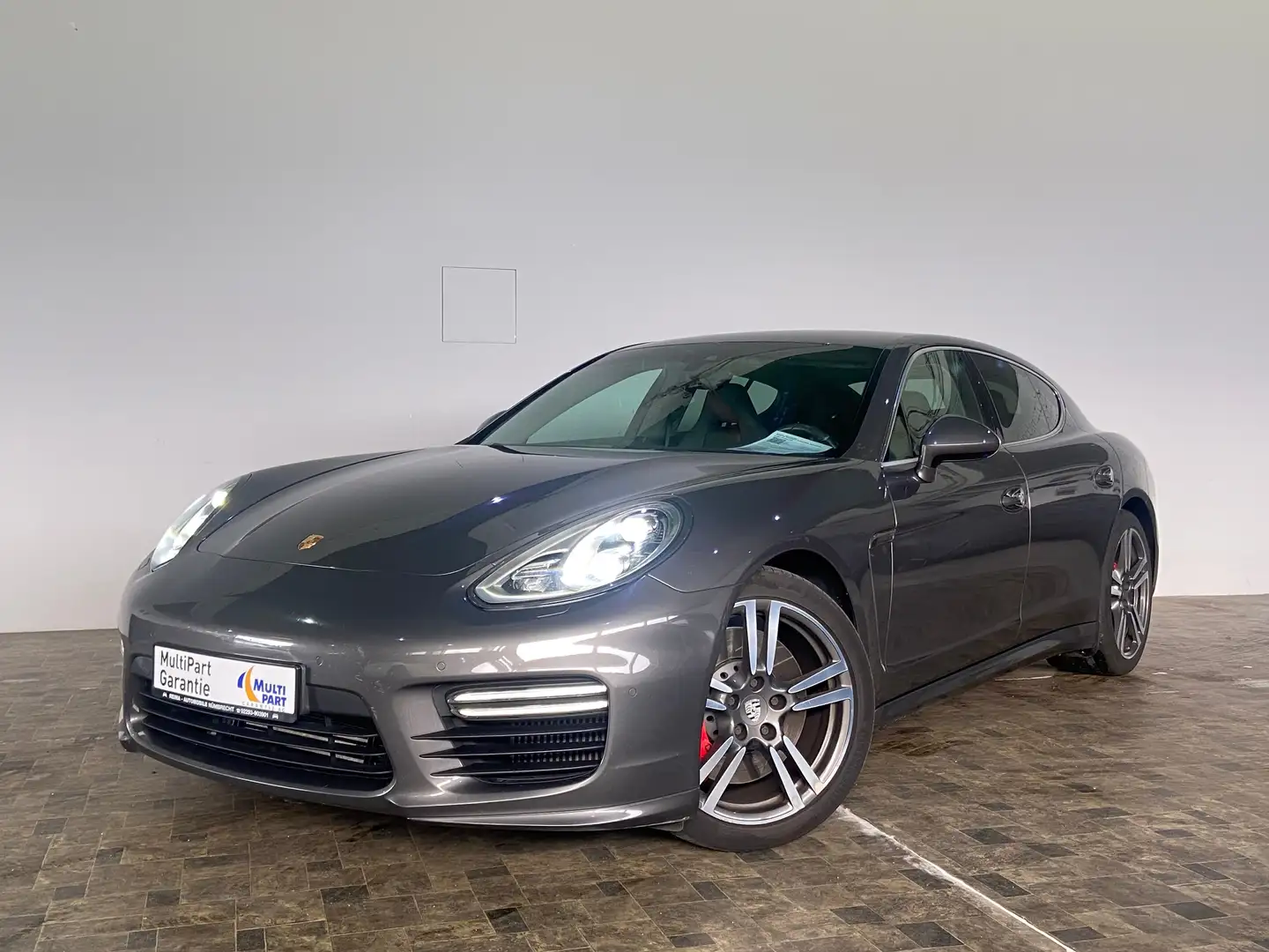 Porsche Panamera Turbo, PDK, Burmester, Leder+Paket, Luft Grau - 2