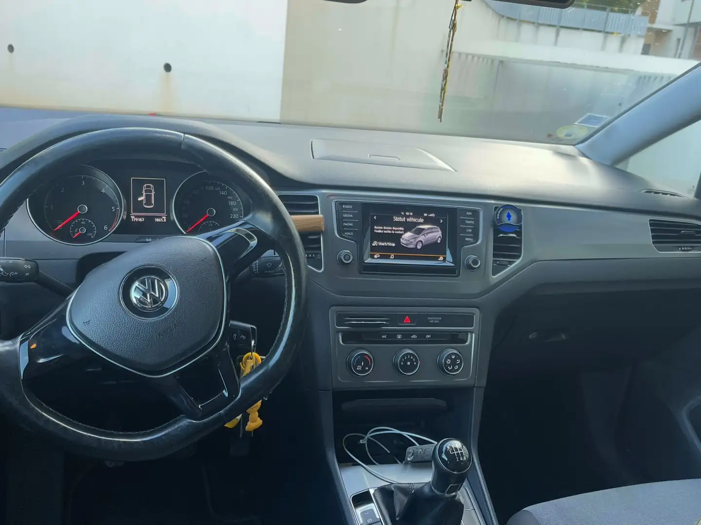 Volkswagen Golf Sportsvan 1.6 TDI 110 FAP BlueMotion Technology Carat Noir - 2