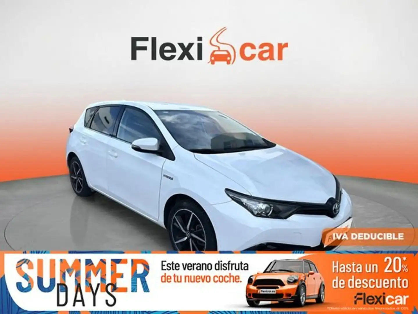Toyota Auris hybrid 140H Feel! Edition Blanc - 1