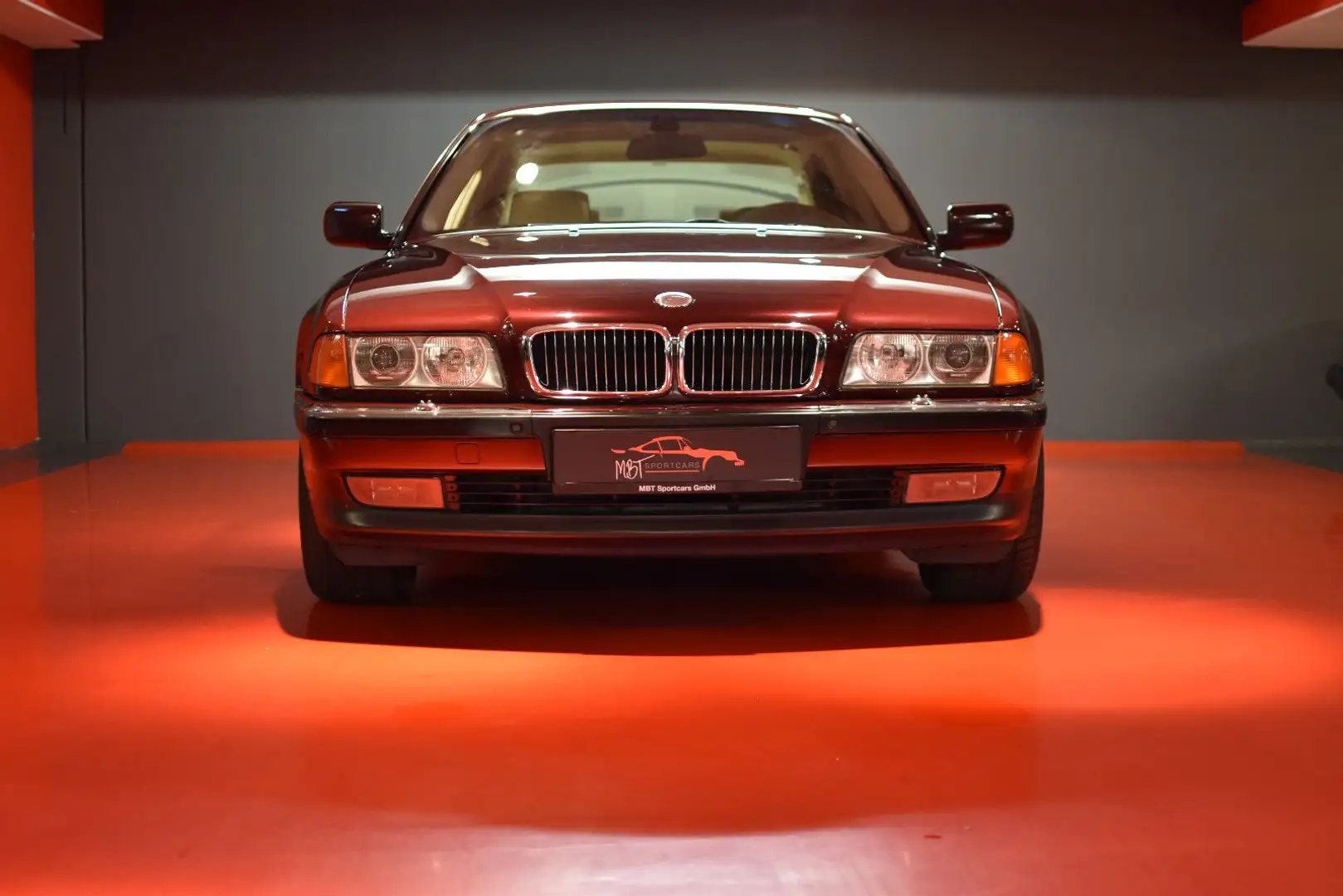 BMW 750 iXL/E38/BMW WERKS L7/PROMINENTER VORBESITZ! Czerwony - 1