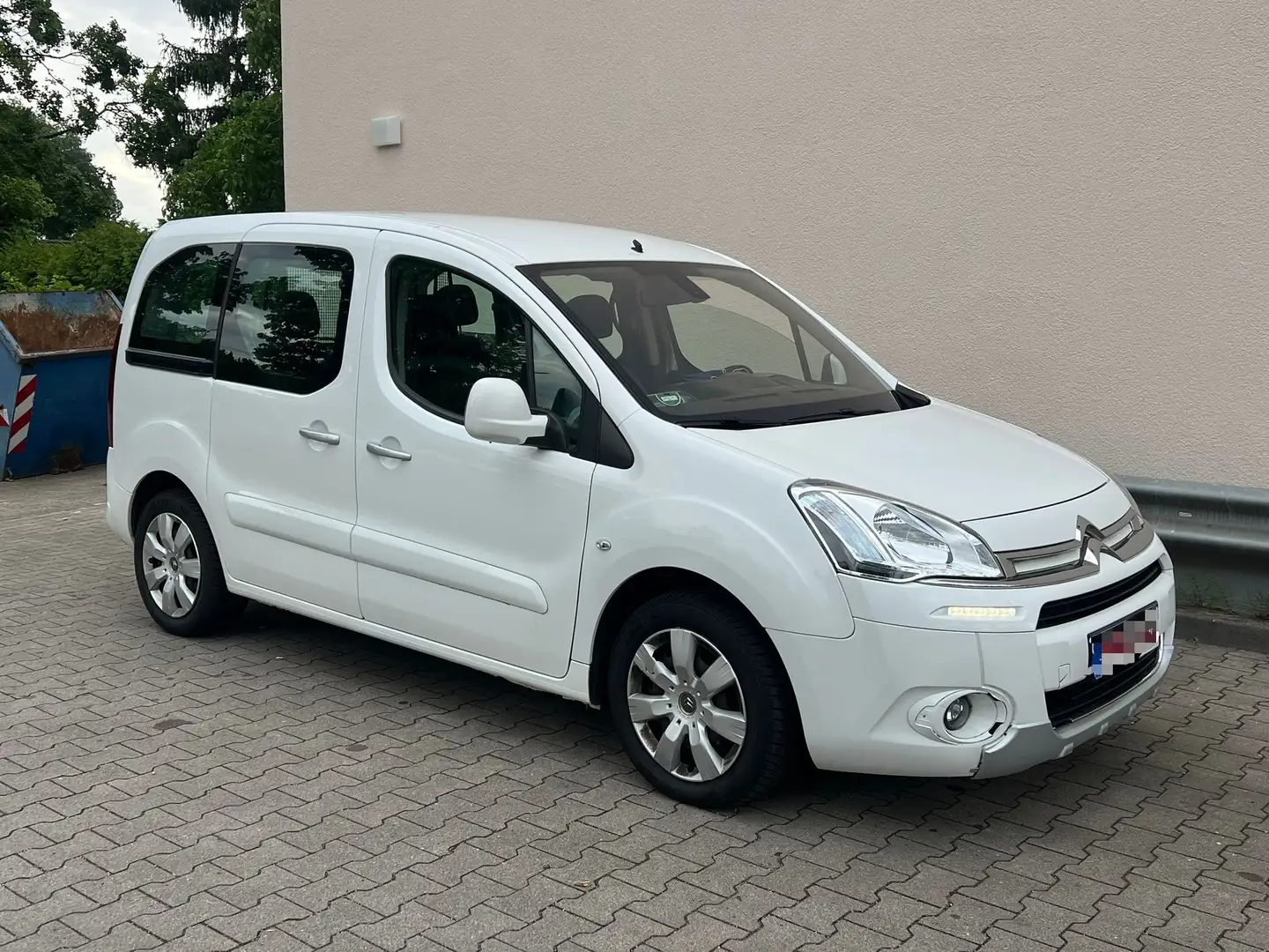 Citroen Berlingo 1.6 HDi 90 Multispace 5-Sitzer Klima PDC Mo 15 Weiß - 2
