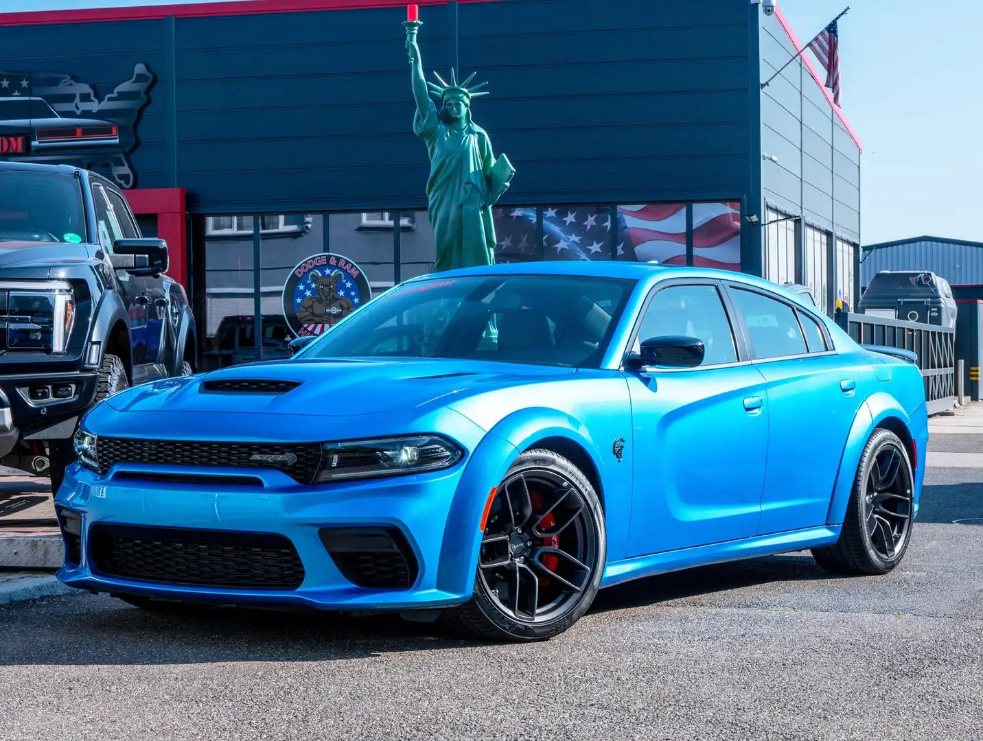 Dodge Charger Hellcat WB 6,2l Last Call,ACC Bleu - 2