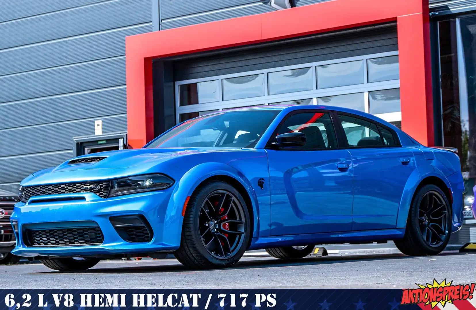 Dodge Charger Hellcat WB 6,2l Last Call,ACC Bleu - 1