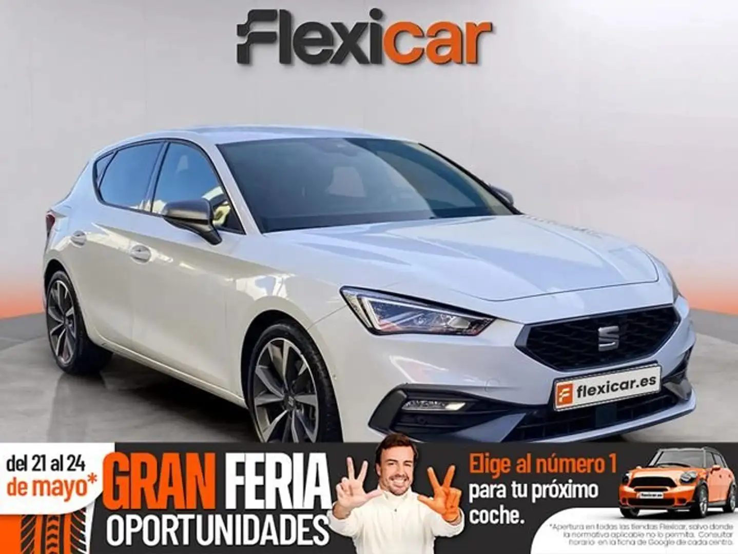 SEAT Leon 2.0TDI CR S&S FR DSG-7 150 Blanco - 1