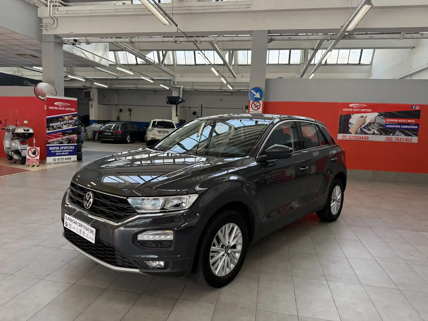 Volkswagen T-Roc 2.0 tdi Advanced 150cv dsg GARANZIA 12 MESI Grigio - 1