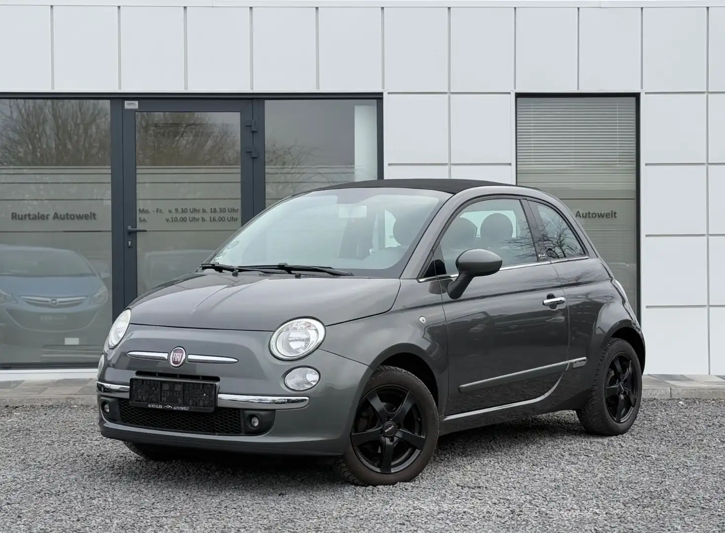 Fiat 500C *KLIMA *PDC *USB/AUX *E-PAKET *TÜV NEU* Grau - 1