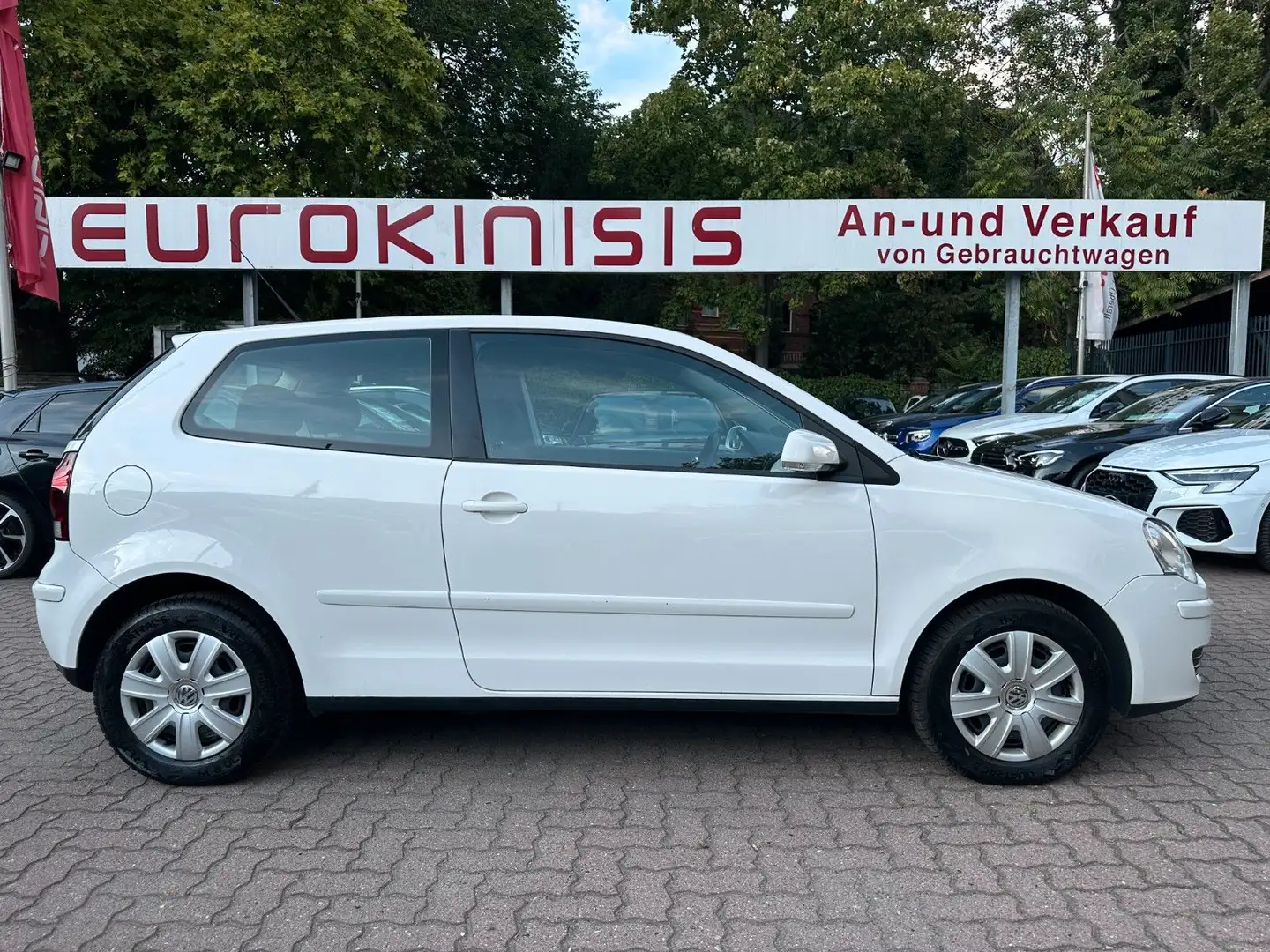 Volkswagen Polo IV Comfortline*AUTOMATIK*KLIMA*SERVO*SHZ* Blanc - 1