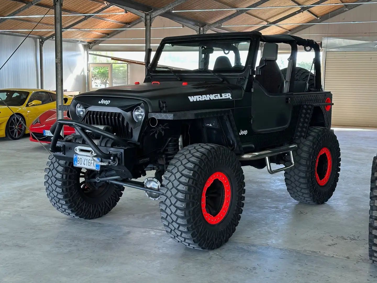 Jeep Wrangler Wrangler Tj 4.0 - OMOLOGATO Noir - 1