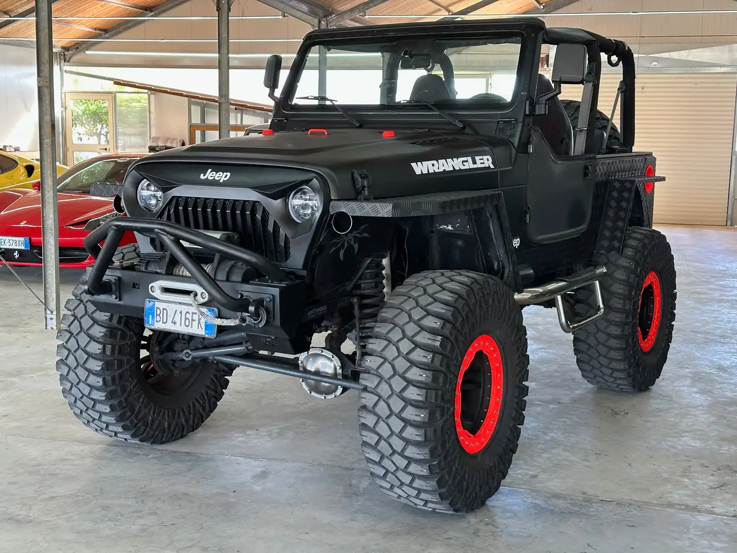 Jeep Wrangler Wrangler Tj 4.0 - OMOLOGATO Noir - 2