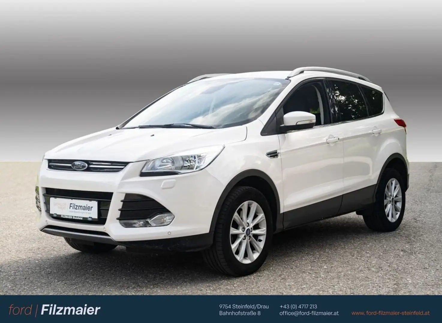 Ford Kuga Titanium Weiß - 1