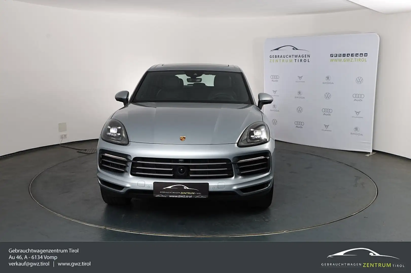 Porsche Cayenne III E-Hybrid PHEV PANO ACC LANE TOP Argintiu - 2