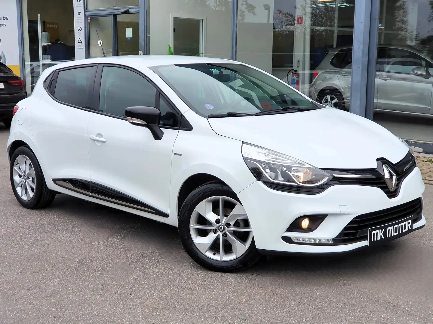 Renault Clio 🟢0.9 ESSENCE 90CV - 1 ER PROPRI - GPS - CRUISE Blanc - 2