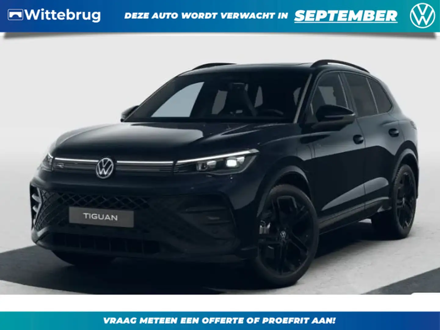 Volkswagen Tiguan 1.5 eHybrid R-Line Edition !!!Profiteer ook van 2. Zwart - 1