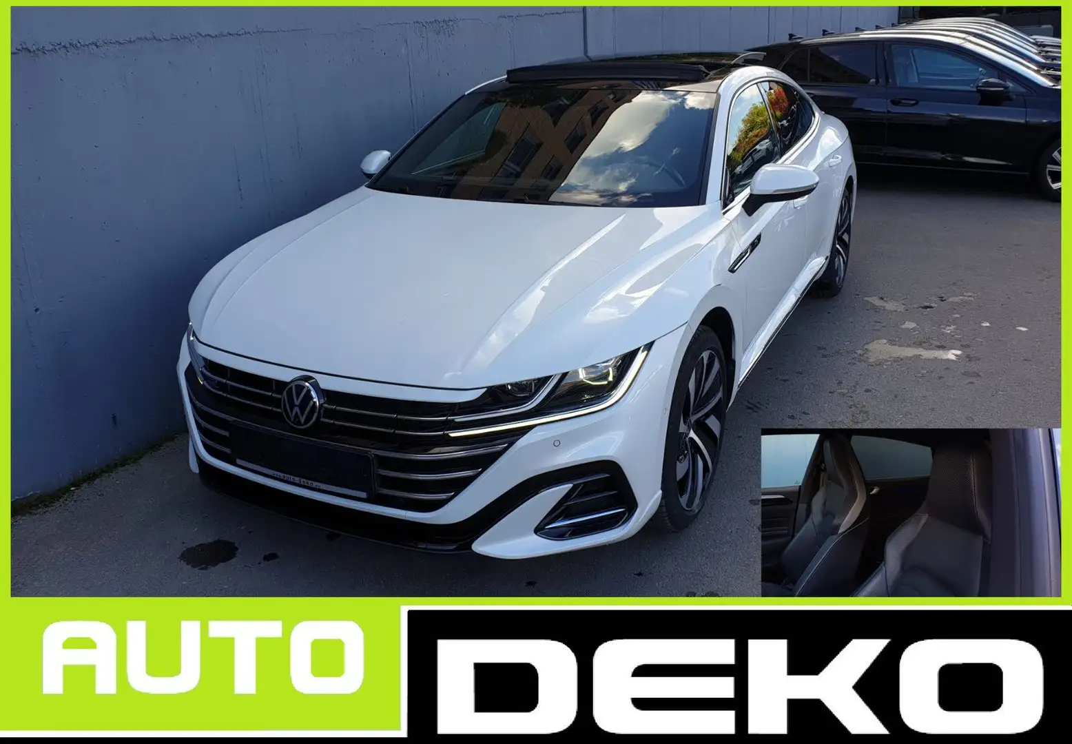 Volkswagen Arteon 1.4 eHybrid DSG 3x R-Line Pano/Leder/360° Blanc - 1