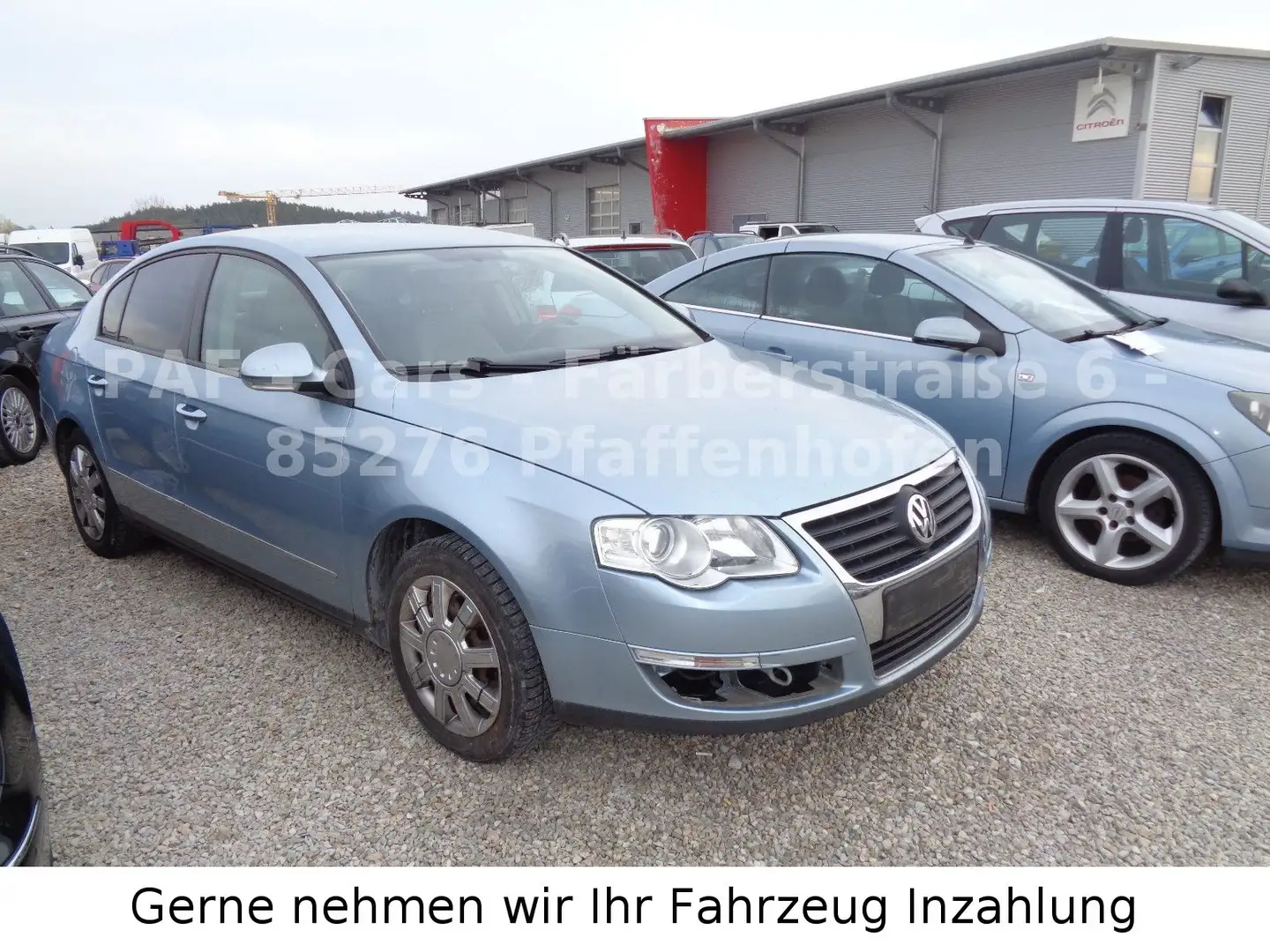 Volkswagen Passat Lim. Sportline 2,0,Klima, Tüv 10/2024 Blauw - 2