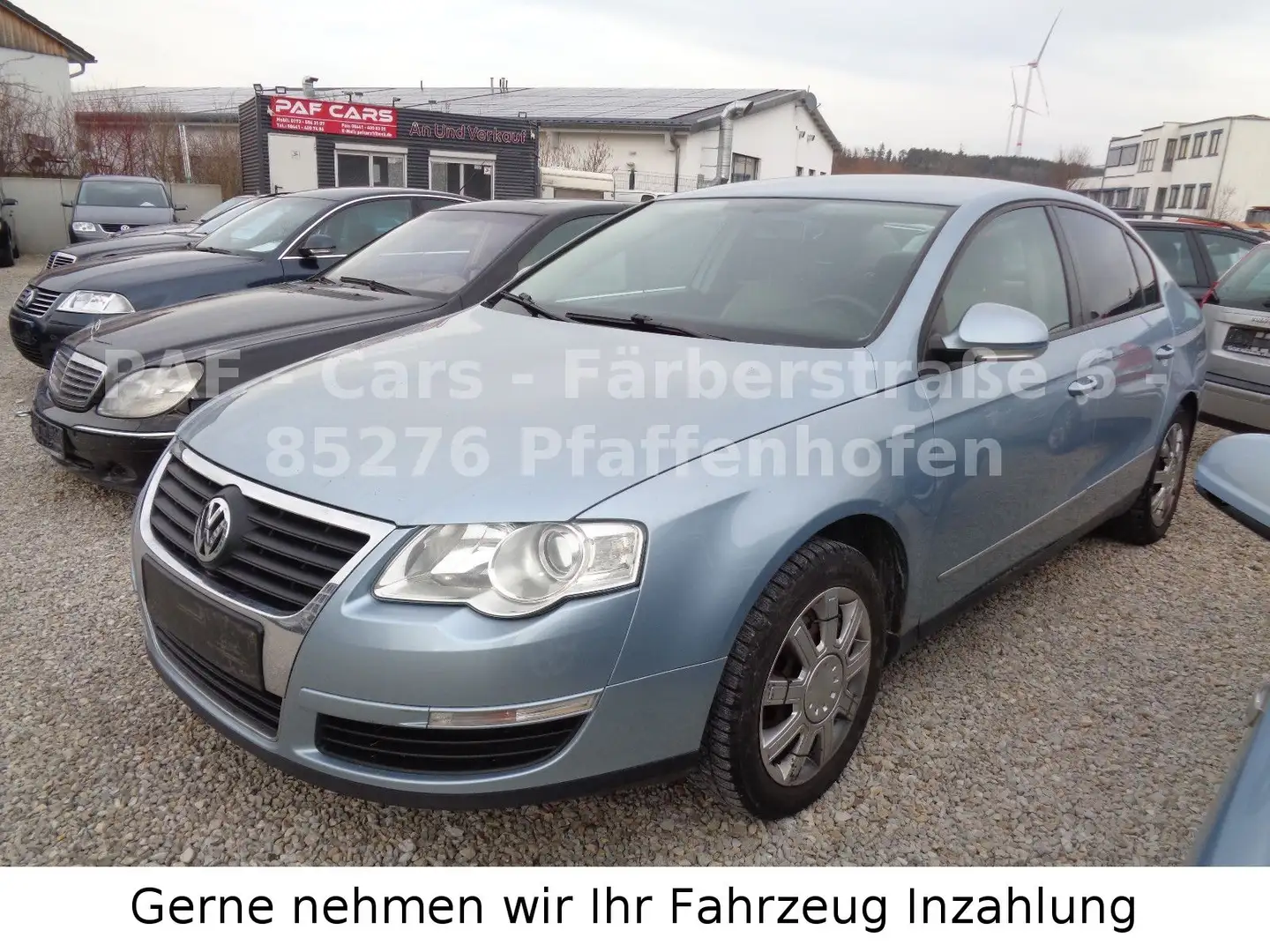 Volkswagen Passat Lim. Sportline 2,0,Klima, Tüv 10/2024 Blauw - 1