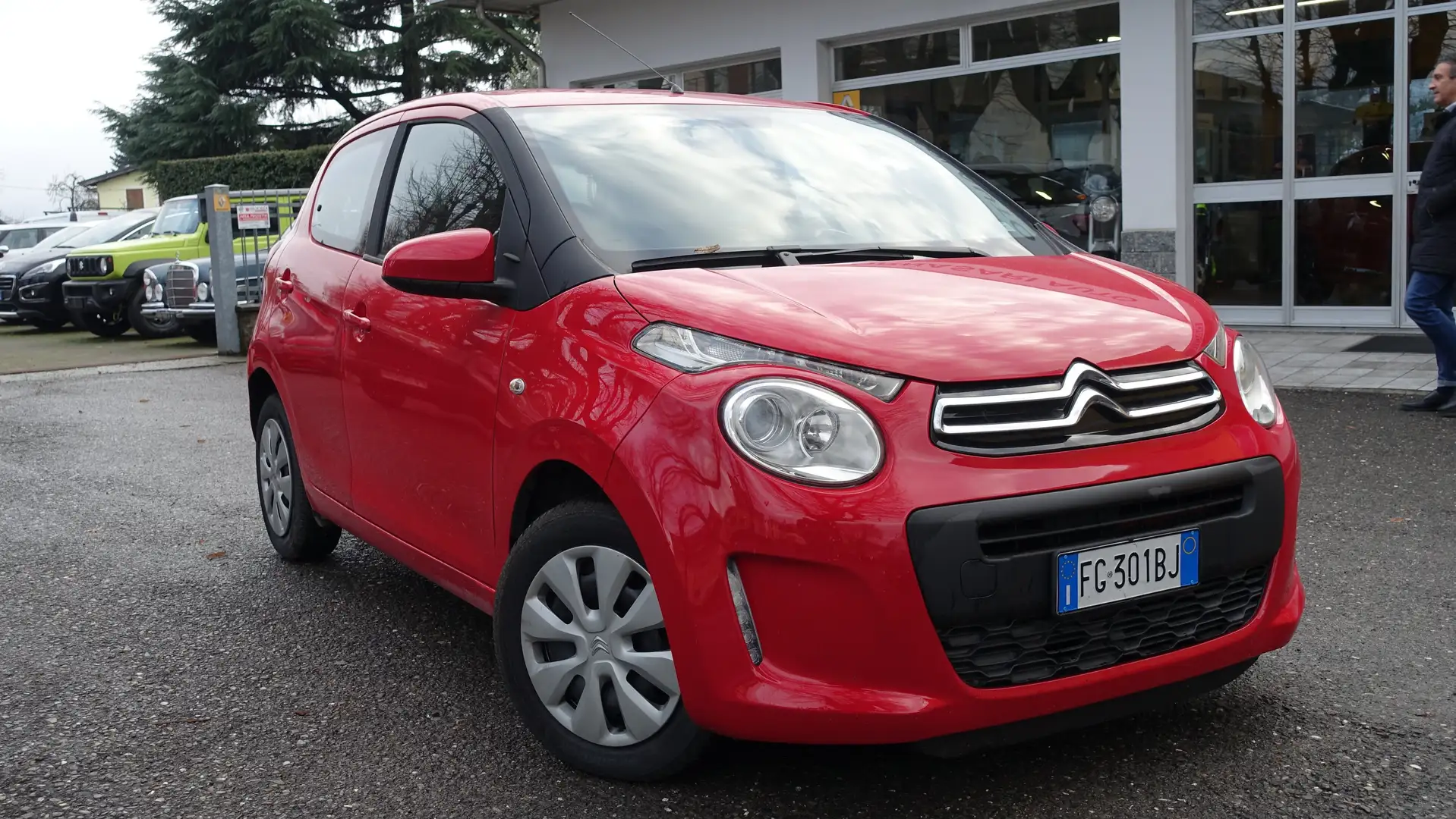 Citroen C1 C1 3p 1.0 vti Shine E6 Rosso - 1
