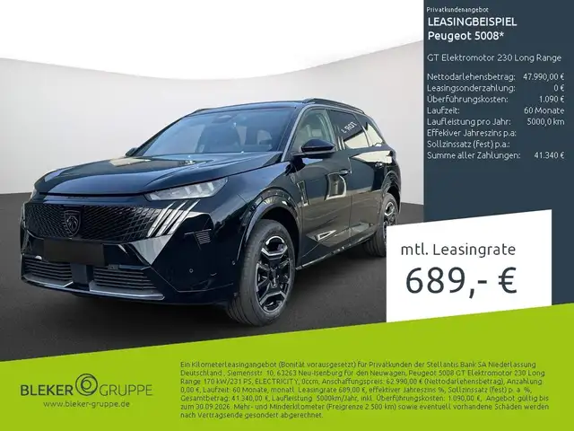Peugeot 5008 GT Elektromotor 230 Long Range