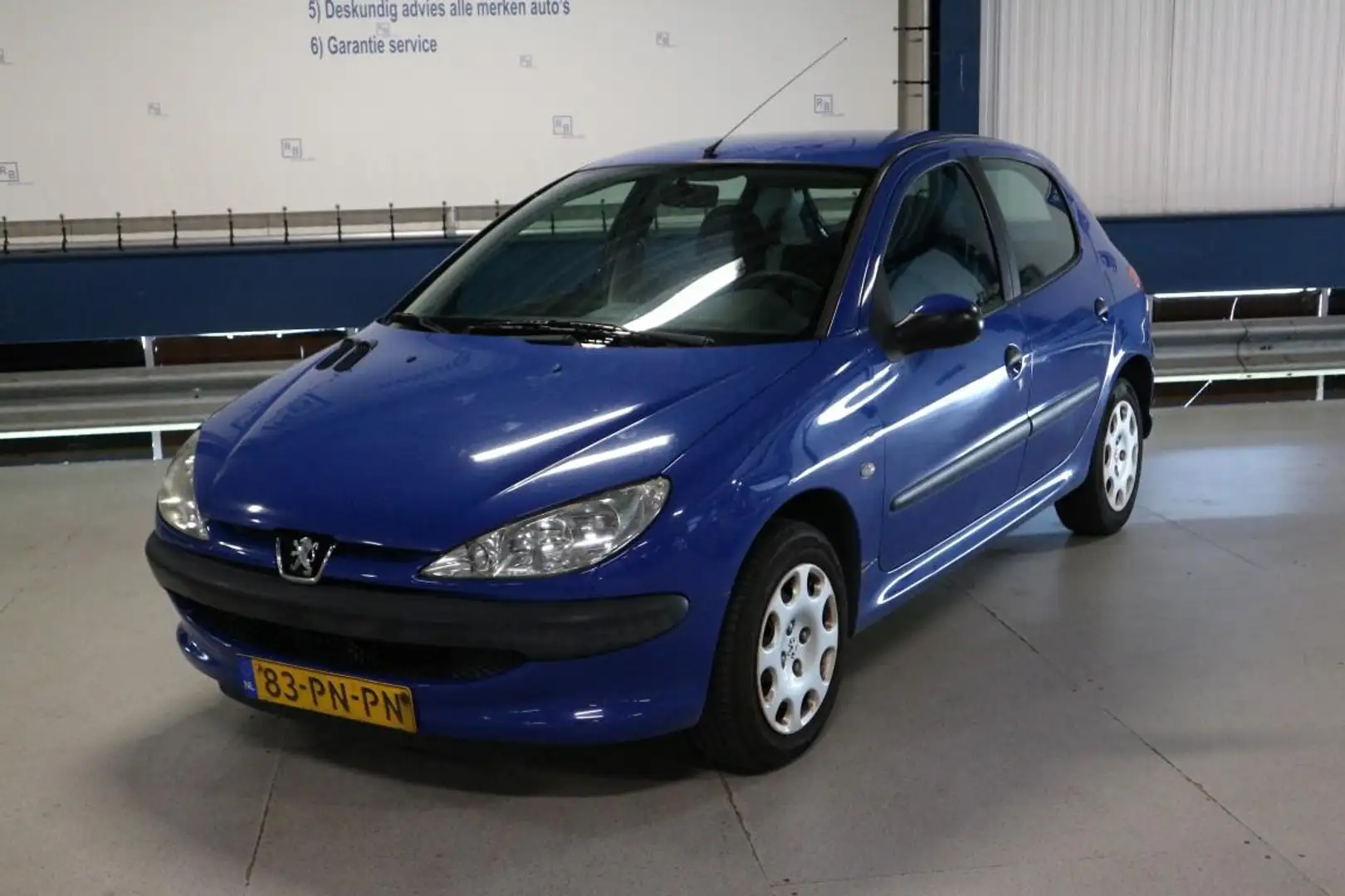 Peugeot 206 1.4 X-line / Keurig onderhouden / Nette Auto ! Blauw - 2