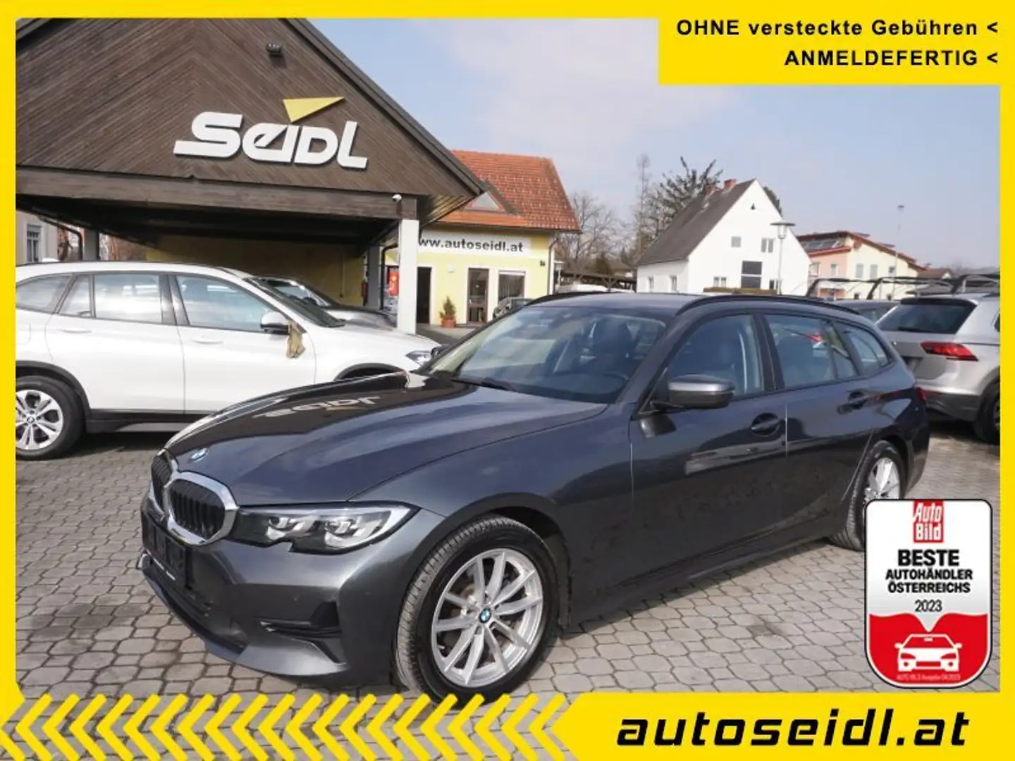 BMW 316 316d 48 V Touring Aut. *LED+NAVI* Šedá - 1