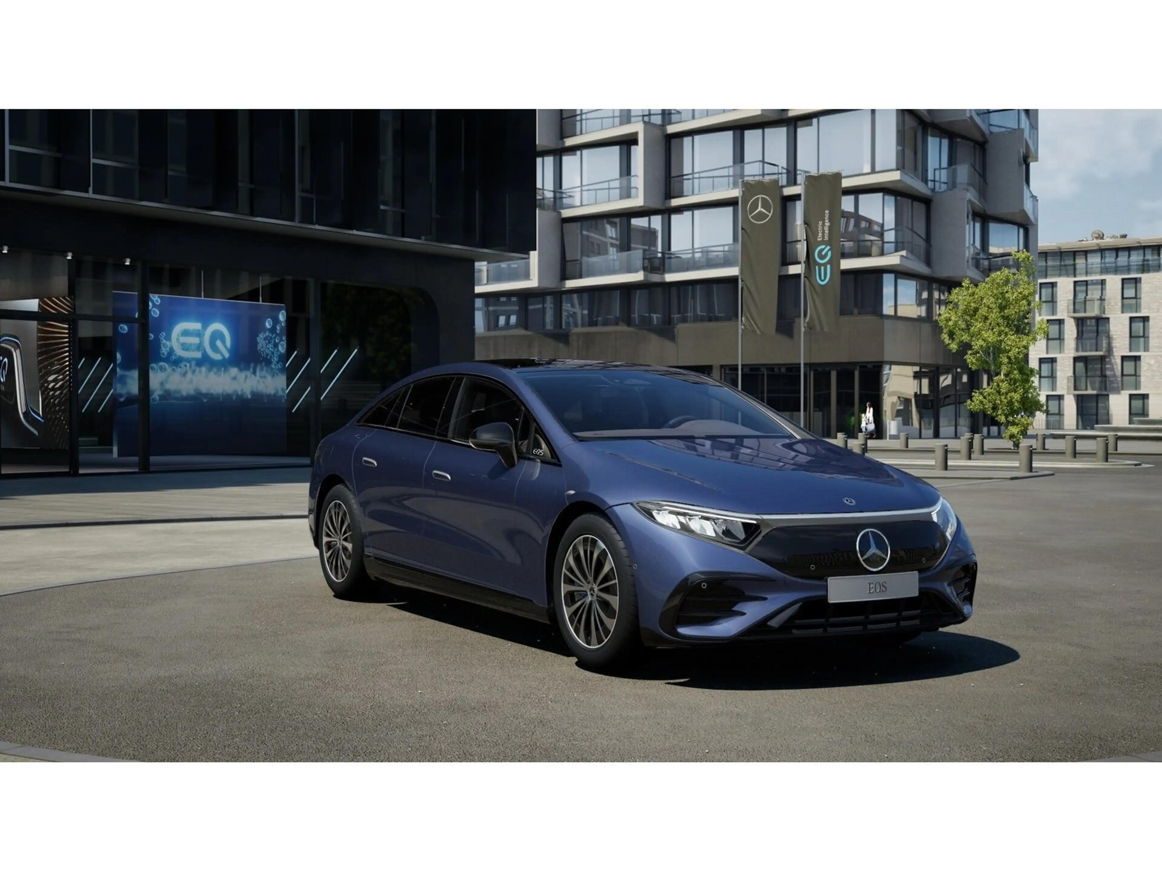 Mercedes-Benz EQS 580 AMG FondTV 4xMassage HYPER 22kw AHK Pano — photo 8