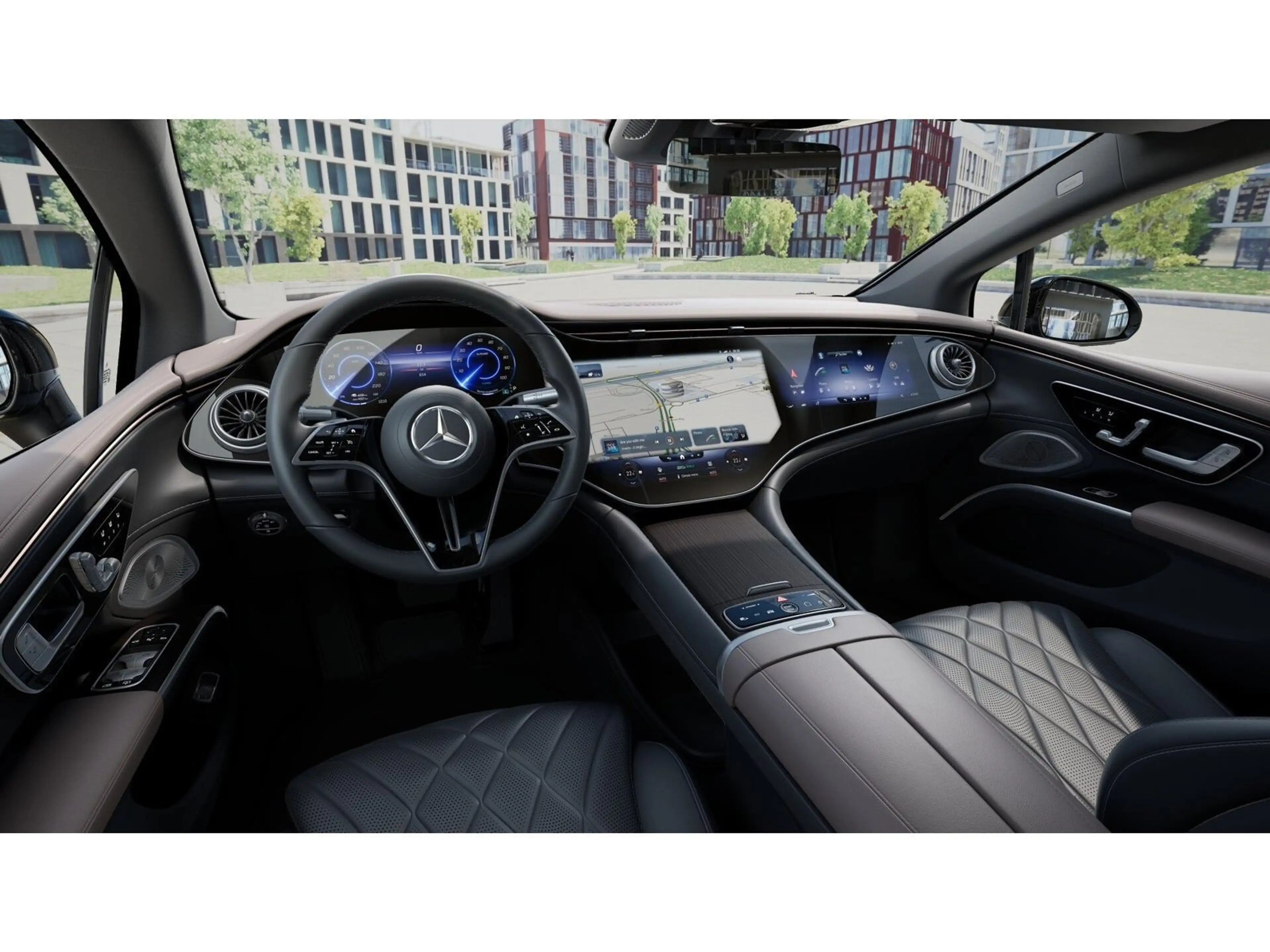 Mercedes-Benz EQS 580 AMG FondTV 4xMassage HYPER 22kw AHK Pano — photo 10