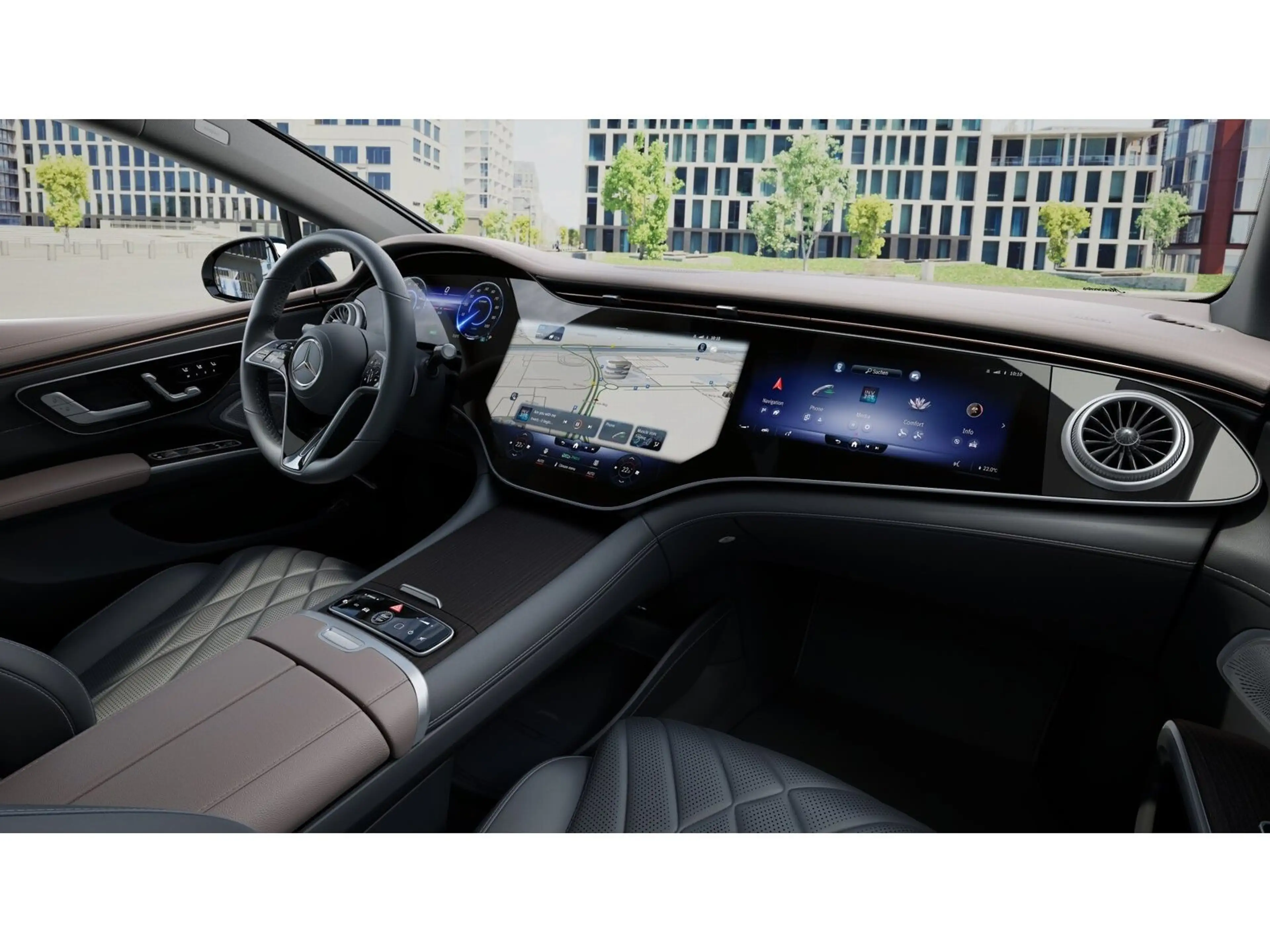 Mercedes-Benz EQS 580 AMG FondTV 4xMassage HYPER 22kw AHK Pano — photo 11