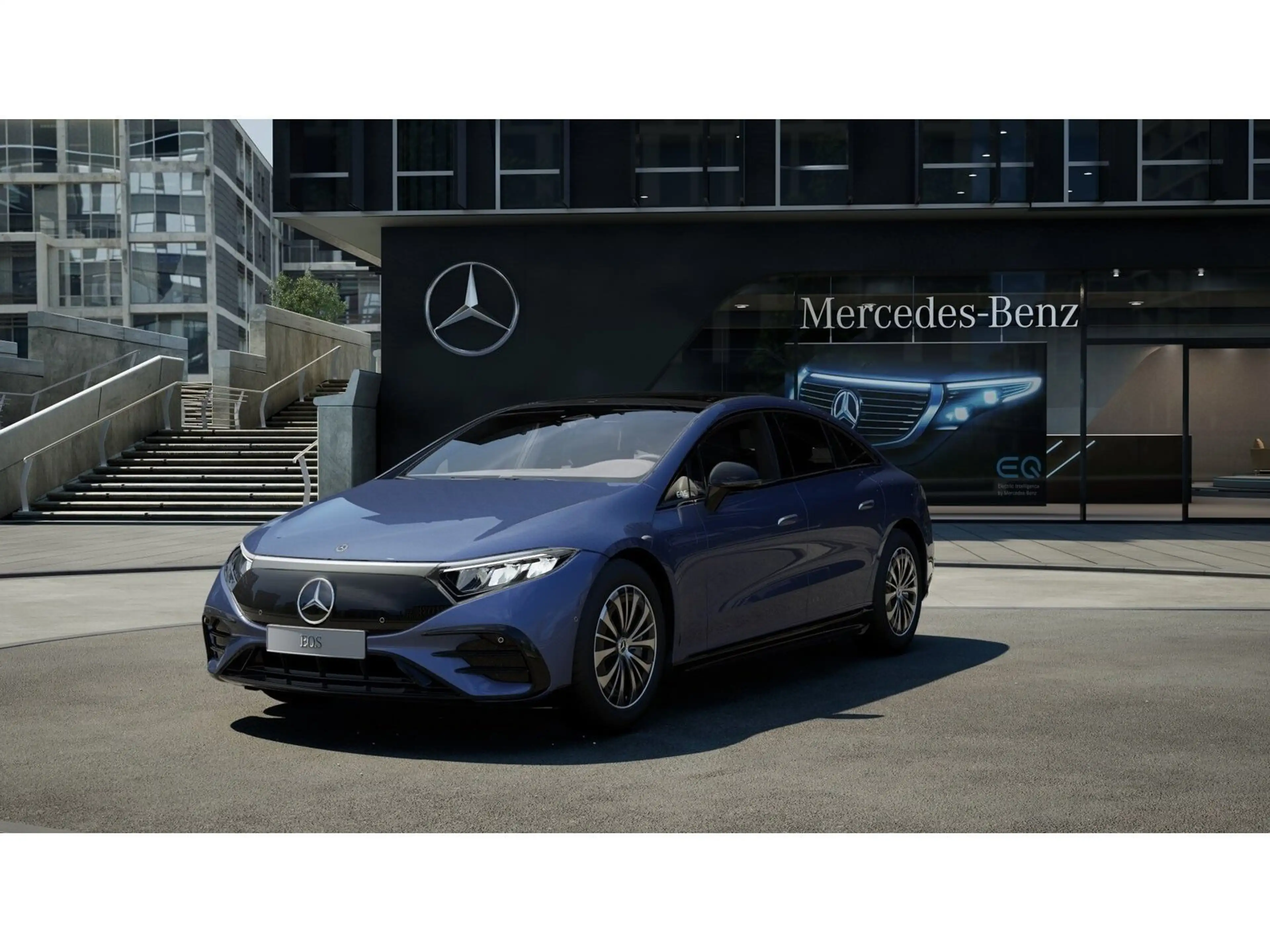 Mercedes-Benz EQS 580 AMG FondTV 4xMassage HYPER 22kw AHK Pano — photo 2