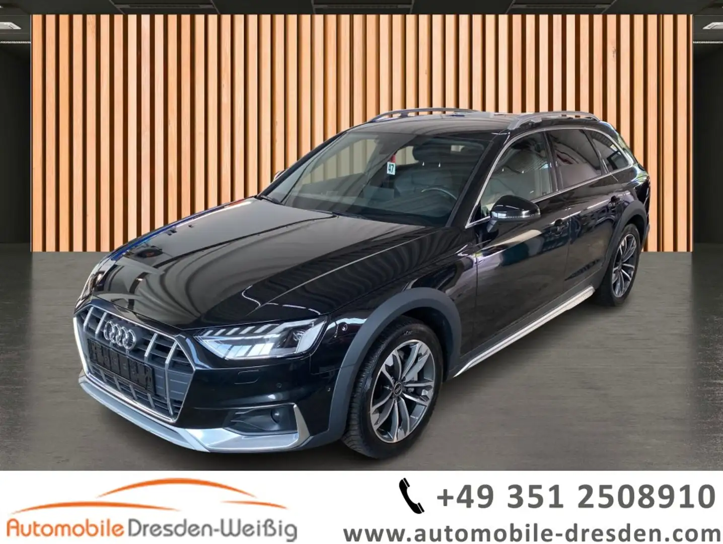 Audi A4 allroad 40 TDI Quattro*Leder*Navi+*AHK* Black - 1