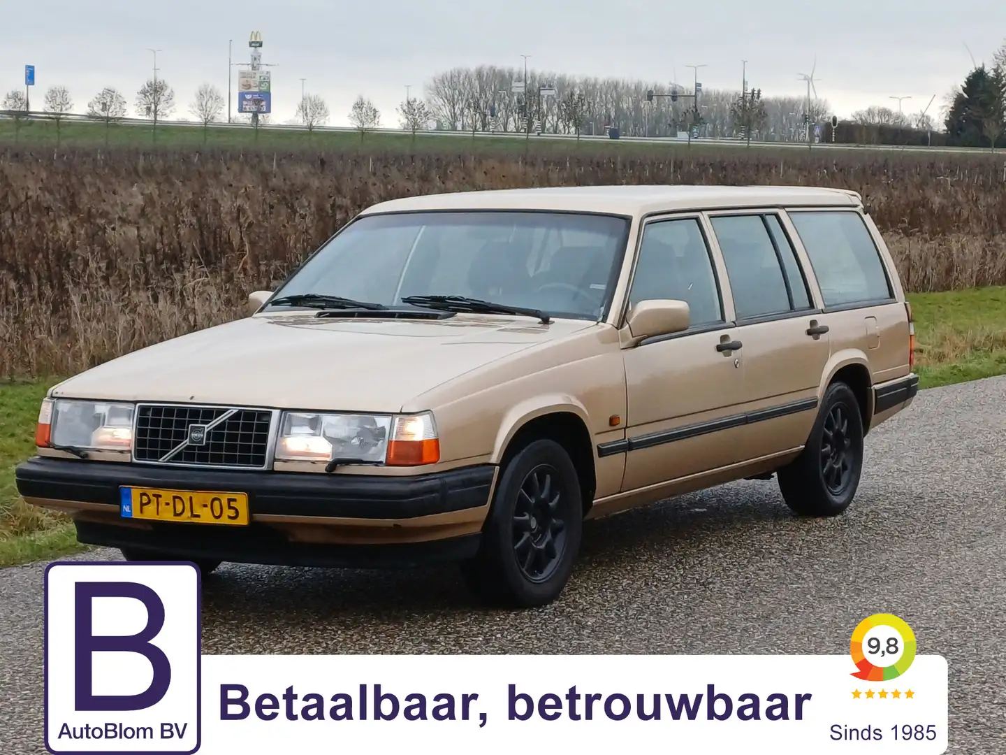 Volvo 940 2.3 Holiday Robuuste 7 persoons Youngtimer Beige - 1