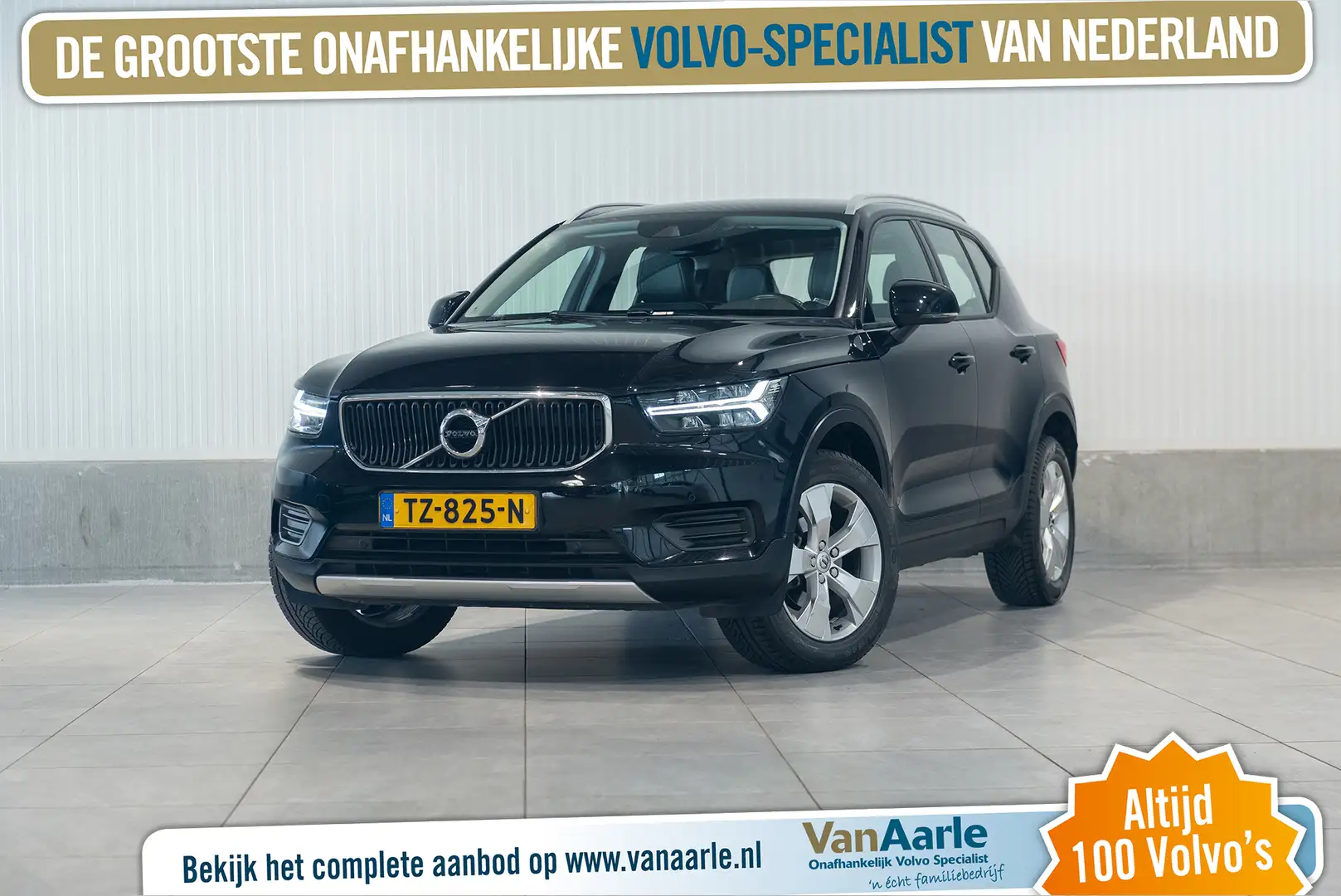 Volvo XC40 T3 Luxe Interieur Parkcam CruiseControl 156pk Zwart - 1