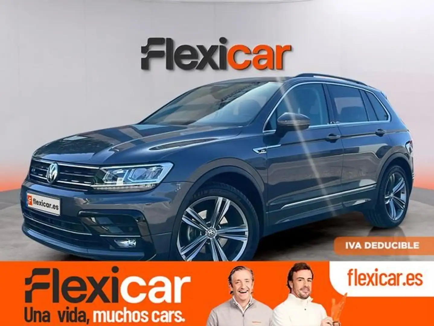 Volkswagen Tiguan 1.5 TSI R-Line DSG 110kW Gris - 1
