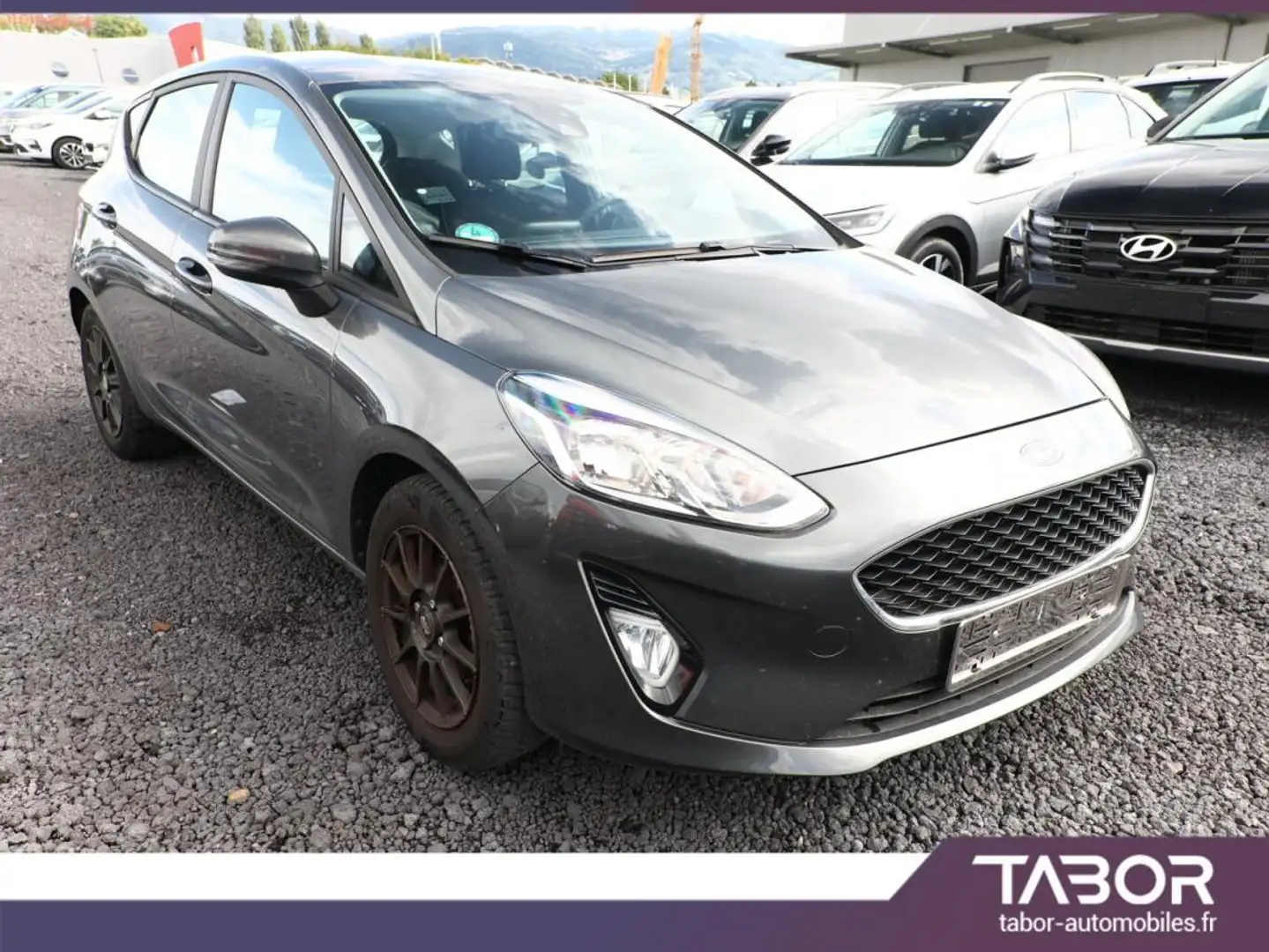 Ford Fiesta 1.0 EcoBoost 100 Vignale Clima Gris - 2