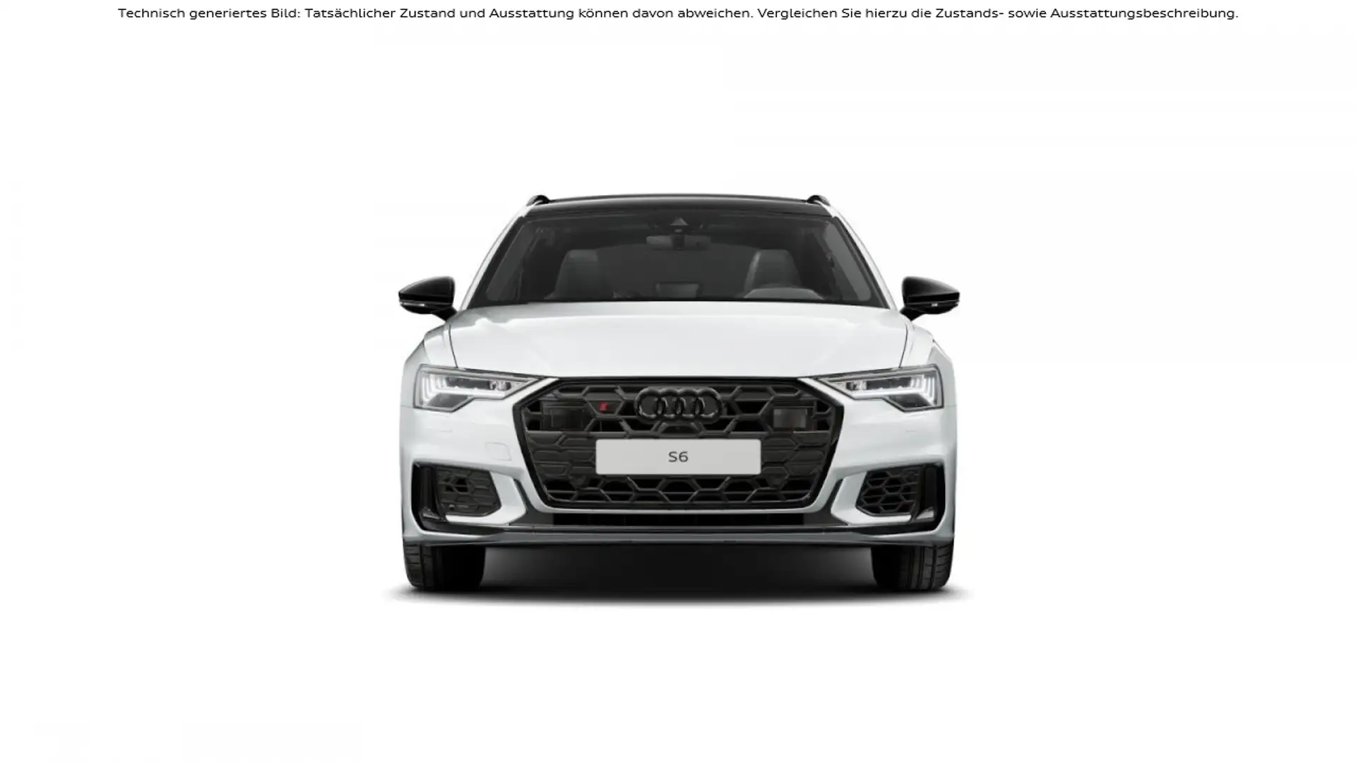 Audi S6 Avant 55 TDI quattro HD MLED Pano Luft B&O Klima Bianco - 2