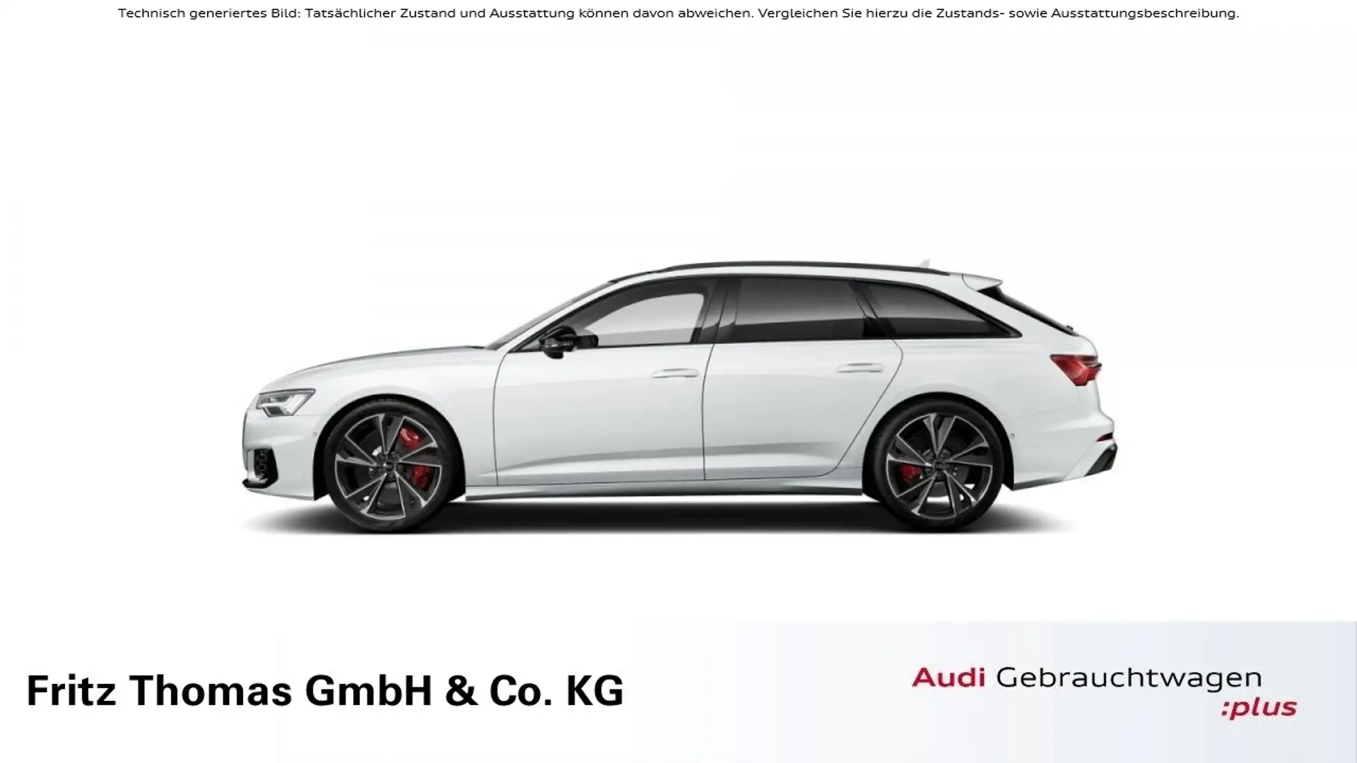 Audi S6 Avant 55 TDI quattro HD MLED Pano Luft B&O Klima Bianco - 1