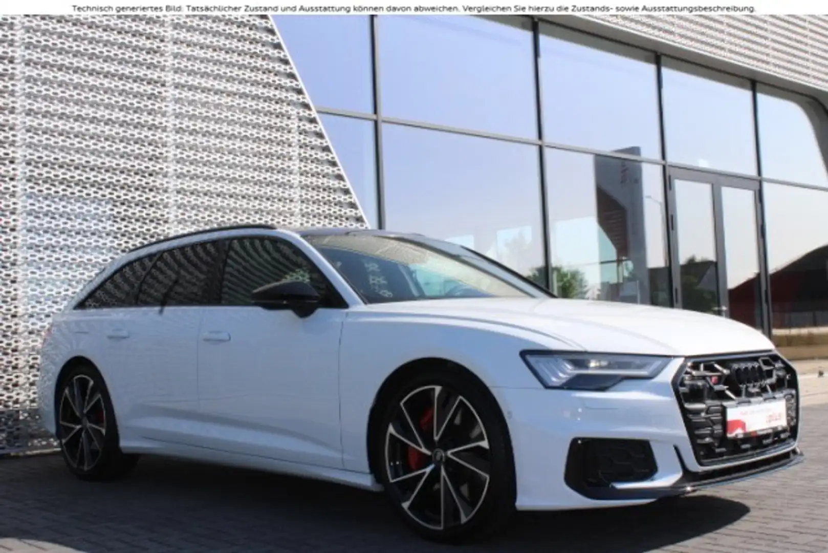 Audi S6 Avant 55 TDI quattro HD MLED Pano Luft B&O Klima Weiß - 2