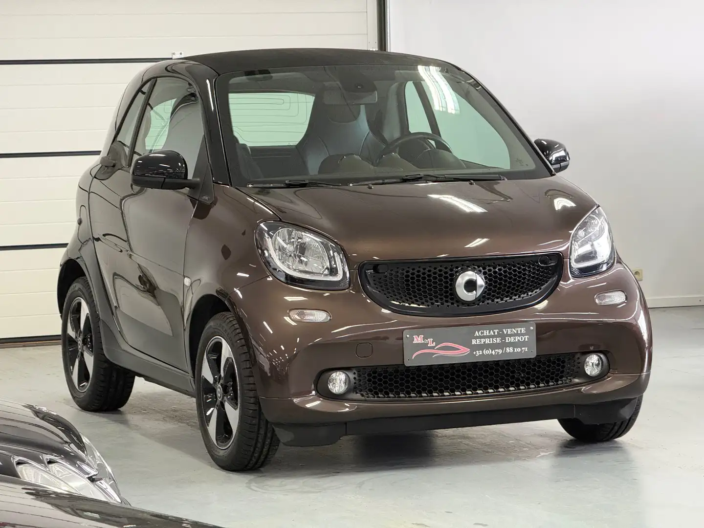 smart forTwo Fortwo coupé 1.0i Perfect Bruin - 1